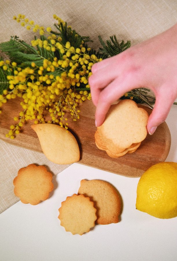 Biscuits sablés By Swanie au mimosa
