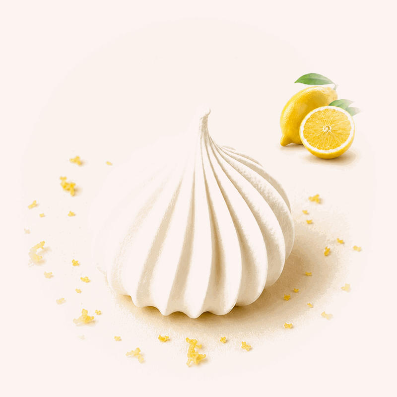 Meringues au citron