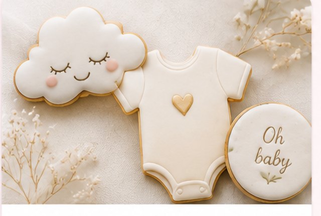 Biscuits de naissance et baby shower personnalisés