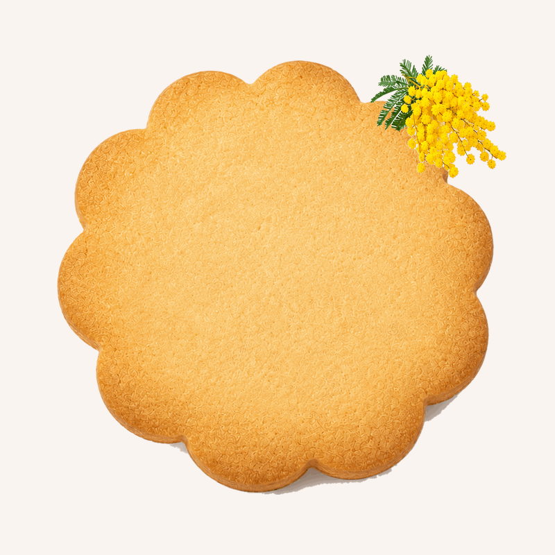 Biscuits sablés au mimosa